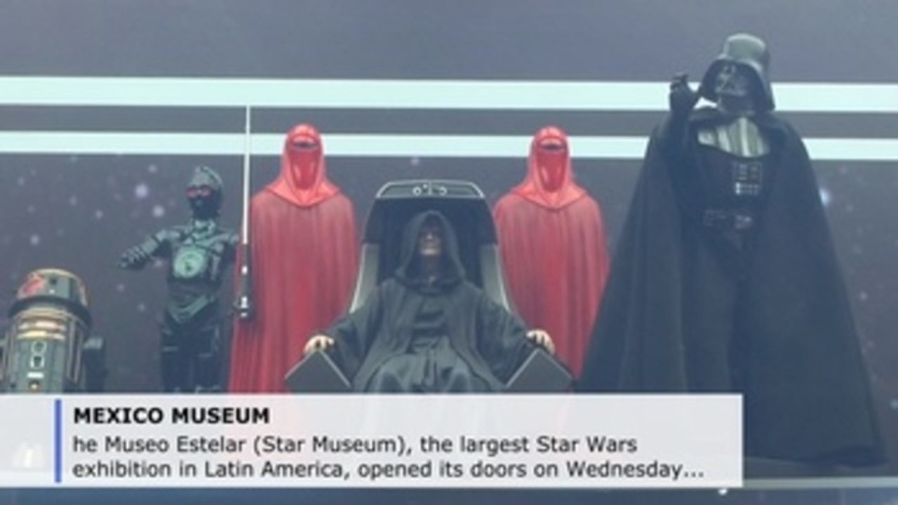 Dream museum for Star Wars fans opens in Mexico City