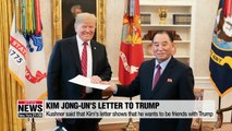 Kim Jong-un's letter to Trump says that his father said never to give up nuclear weapons