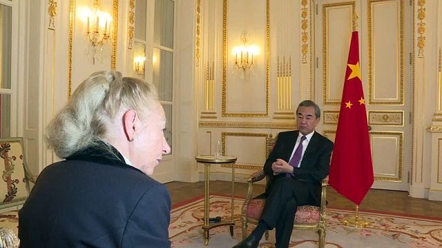 China foreign minister slams 'unacceptable' violence in Hong Kong