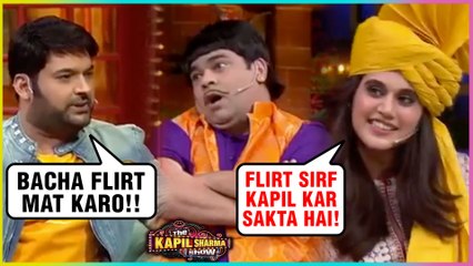 Kiku Sharda As Baccha Yadav FLIRTS With Taapsee Pannu & Bhumi Pednekar | The Kapil Sharma Show