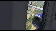 Boeing 737 (Zibo Mod) Takeoff Sacramento (XP-11)
