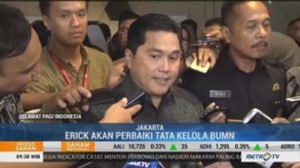 Erick Thohir tak Mau Tata Kelola BUMN Hanya <i>Lip Service</i>