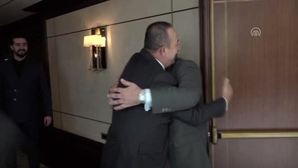 Çavuşoğlu-Zarif görüşmesi