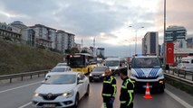 Maltepe'de zincirleme trafik kazası