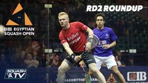 Squash: CIB Egyptian Squash Open 2019 - Rd 2 Roundup