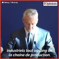 EPR de Flamanville: «La filière nucléaire doit se ressaisir vite!», demande Bruno Le Maire