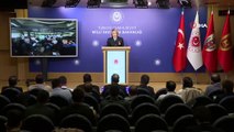 MSB: 'Yabancı basın turu kapsamında Tel Abyad'da DEAŞ'lı teröristlerin tutulduğu ve PYD/YPG'li teröristler tarafından boşaltılan hapishane de yerinde incelenmiştir'