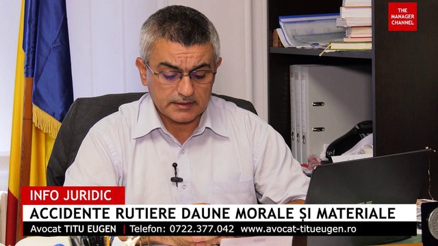 Accidente rutiere daune morale si materiale