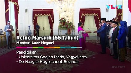 Mengenal 5 Srikandi Jokowi di Kabinet Indonesia Maju