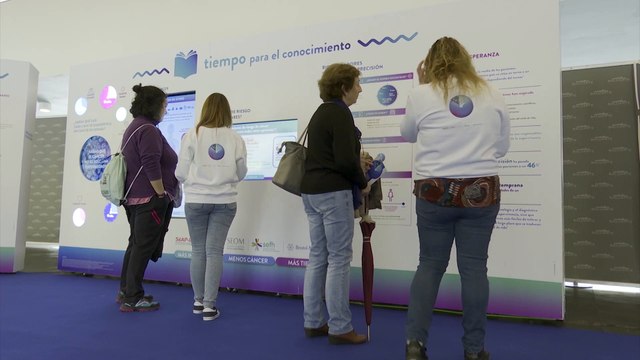 Pamplona acoge una campaña para informar sobre avances en la lucha contra el cáncer