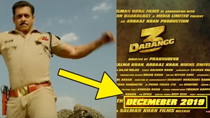 Dabangg 3 Trailer: Fans spot English MISTAKE in Salman Khan's trailer | FilmiBeat