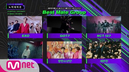 [2019 MAMA] Best Female/Male Group Nominees