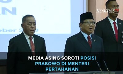 Media Asing Soroti Posisi Prabowo di Menteri Pertahanan
