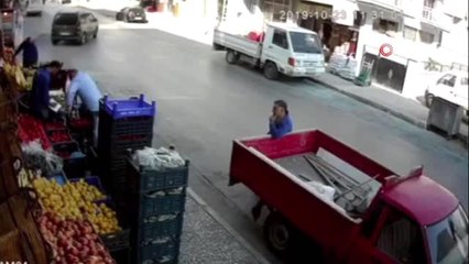 Esnaf çocuğu ölümden böyle çekip aldı