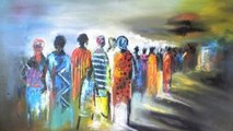 Ivorian painter with no arms or legs inspires many [No Comment]