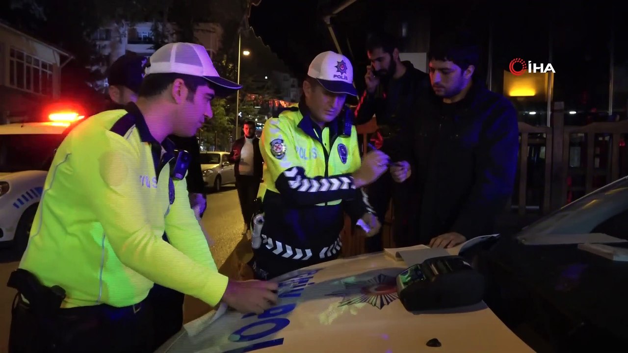 Ters yöne girdi, kameraları ve sağlık sorununu bahane etti