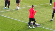 El Atlético regresa a los entrenamientos preparando ya la visita del Athletic al Metropolitano