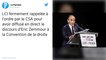 Le CSA a « fermement mis en garde LCI » pour avoir diffusé le discours d’Éric Zemmour