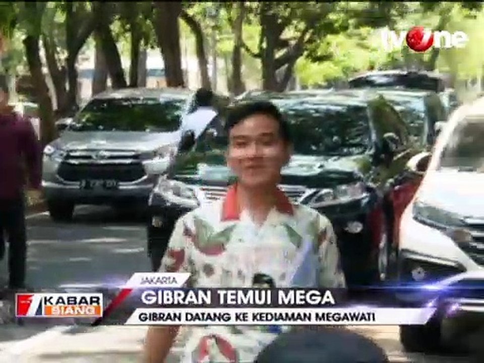 Gibran Rakabuming Temui Mega Minta Restu Jadi Wali Kota Solo