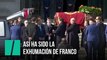 Los restos de Franco abandonan el Valle de los Caídos