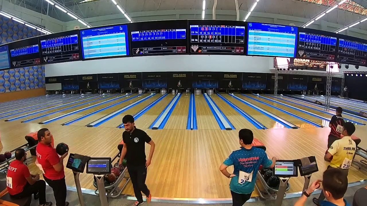 Men's Doubles Squad 2 - Lanes 11-18 - 25th Asian Tenpin Bowling Championships 2019