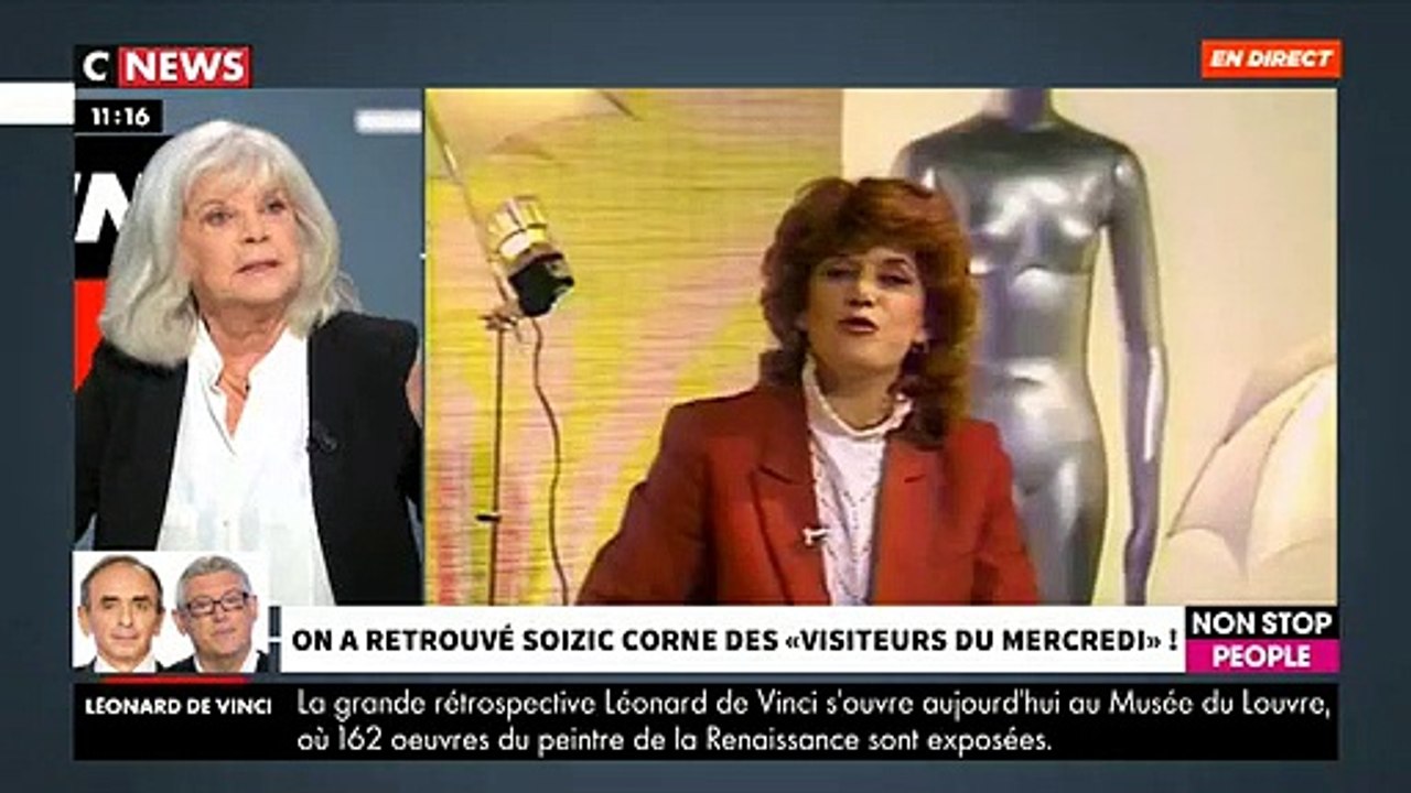 EXCLU - "Morandini Live" a retrouvé ce matin Soizic Corne, la star des "Visiteurs du mercredi" avec Patrick Sabatier sur TF1 - VIDEO