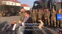 Alman Savunma Bakanı Annegret Kramp-Karrenbauer: Türkiye bir bölgeyi 'ilhak etti'