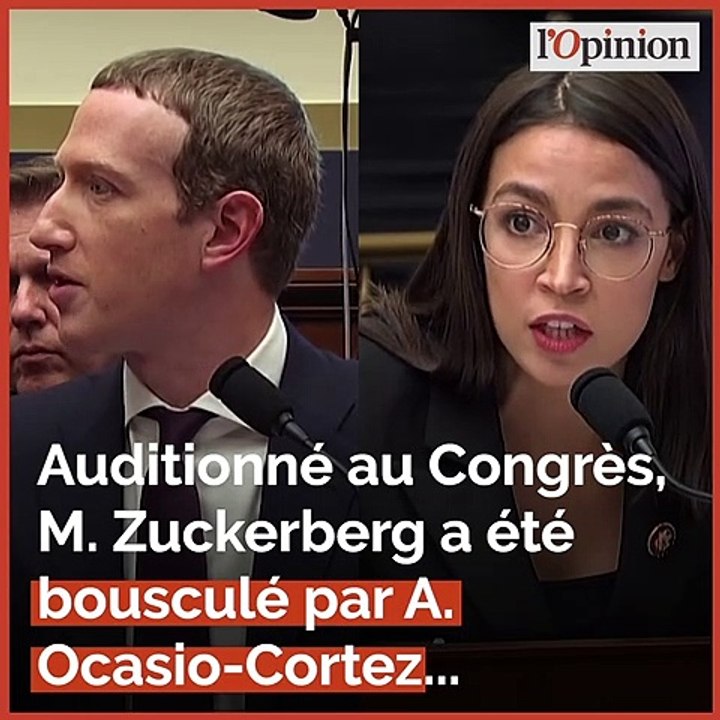 Alexandria Ocasio-Cortez bouscule Mark Zuckerberg à propos des publicités politiques sur Facebook