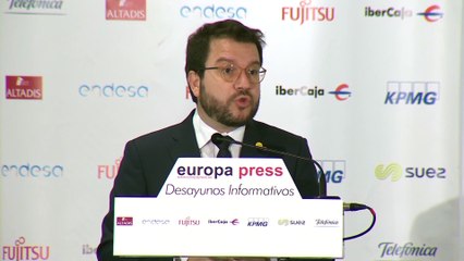 Aragonès insiste en "el camino de la independencia" catalana