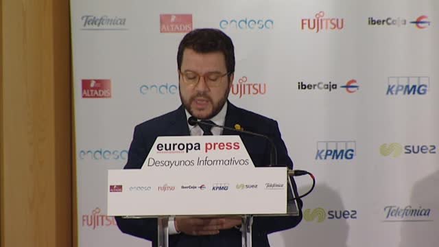 Pere Aragonés: El autonomismo ha muerto y el camino hacia la independencia es irreversible