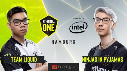 Dota2 - Team Liquid vs. Ninjas in Pyjamas - Game 1 - Group B - ESL One Hamburg 2019