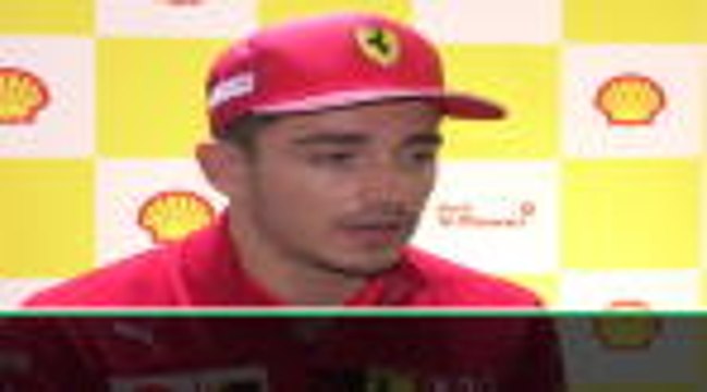Ferrari - Leclerc : Je suis toujours très exigeant envers moi-même