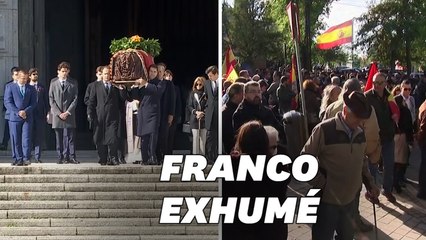 L'exhumation de Franco a mobilisé les franquistes