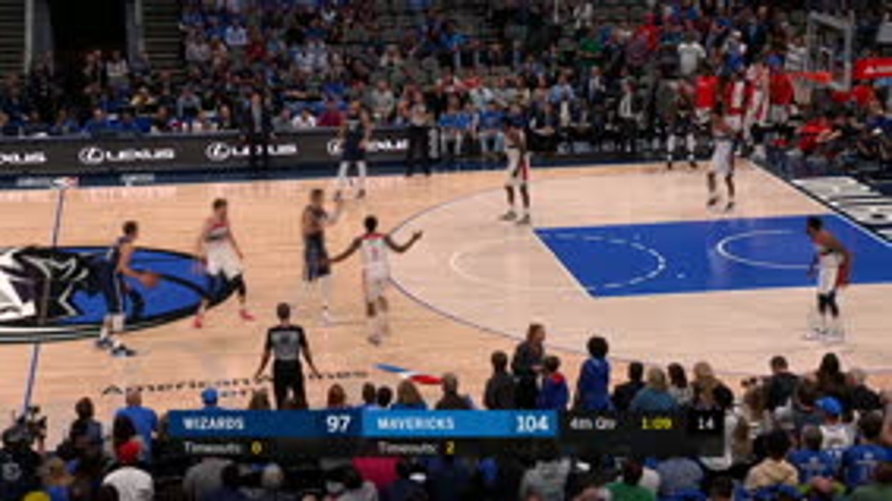 Doncic-Porzingis partnership too much for Wizards