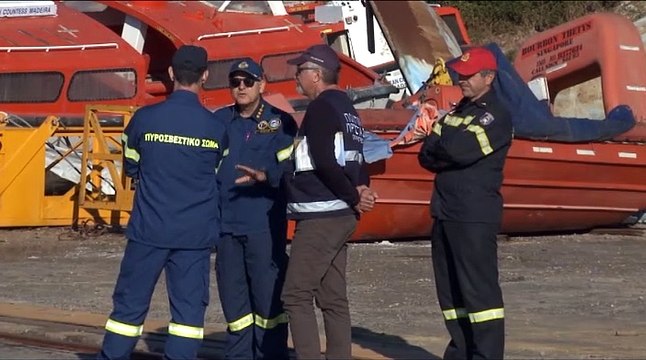 Άσκηση Λιμεναρχείου Χαλκίδας στα ναυπηγεία