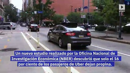 Estudio: la mayoría de los pasajeros de Uber no dan propina a su conductor