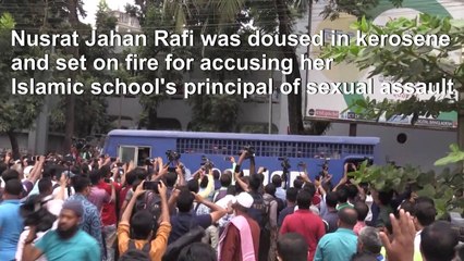 16 sentenced to death for burning alive Bangladesh teen