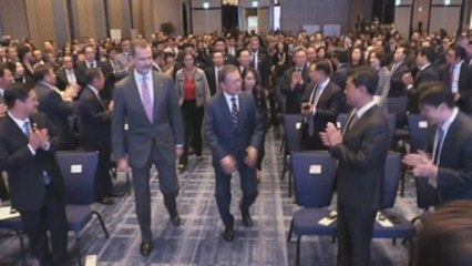 Felipe VI y Moon impulsan la cooperación de sus empresas en terceros mercados