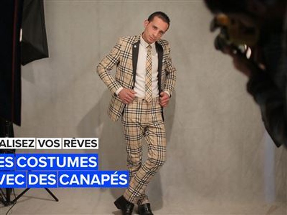 En Jordanie, des costumes sont fabriqués à partir de canapés