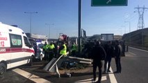 Kuzey Marmara Otoyolu'nda trafik kazası: 1 yaralı