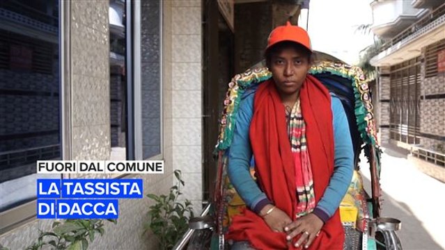 Fuori dal comune: la tassista di Dacca