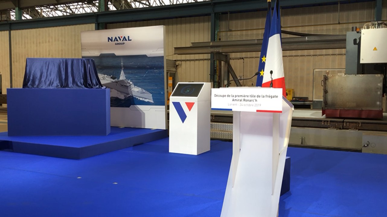 À Naval Group, Florence Parly lance le programme des frégates de défense et d’intervention