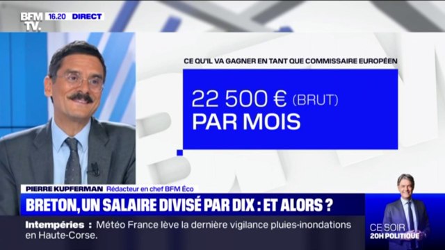 Thierry Breton a été proposé par la France comme candidat au poste de commissaire européen :