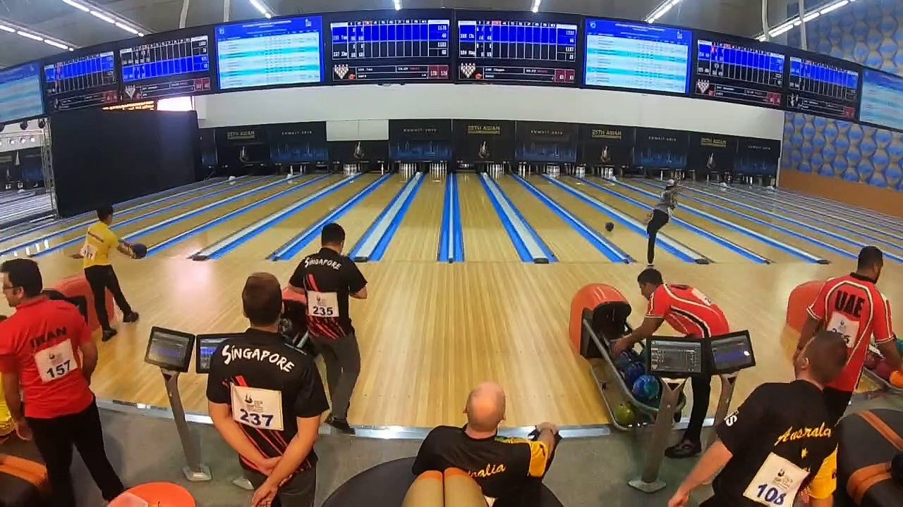 Men's Doubles Squad 2 - Lanes 33-40 - 25th Asian Tenpin Bowling Championships 2019