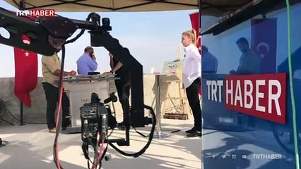 Türkiye tarihi harekatı TRT Haber'den izledi