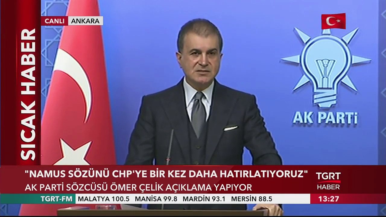 Sözcü Ömer Çelik: "DEAŞ Nasıl Arap Değilse YPG de Kürt Değil"