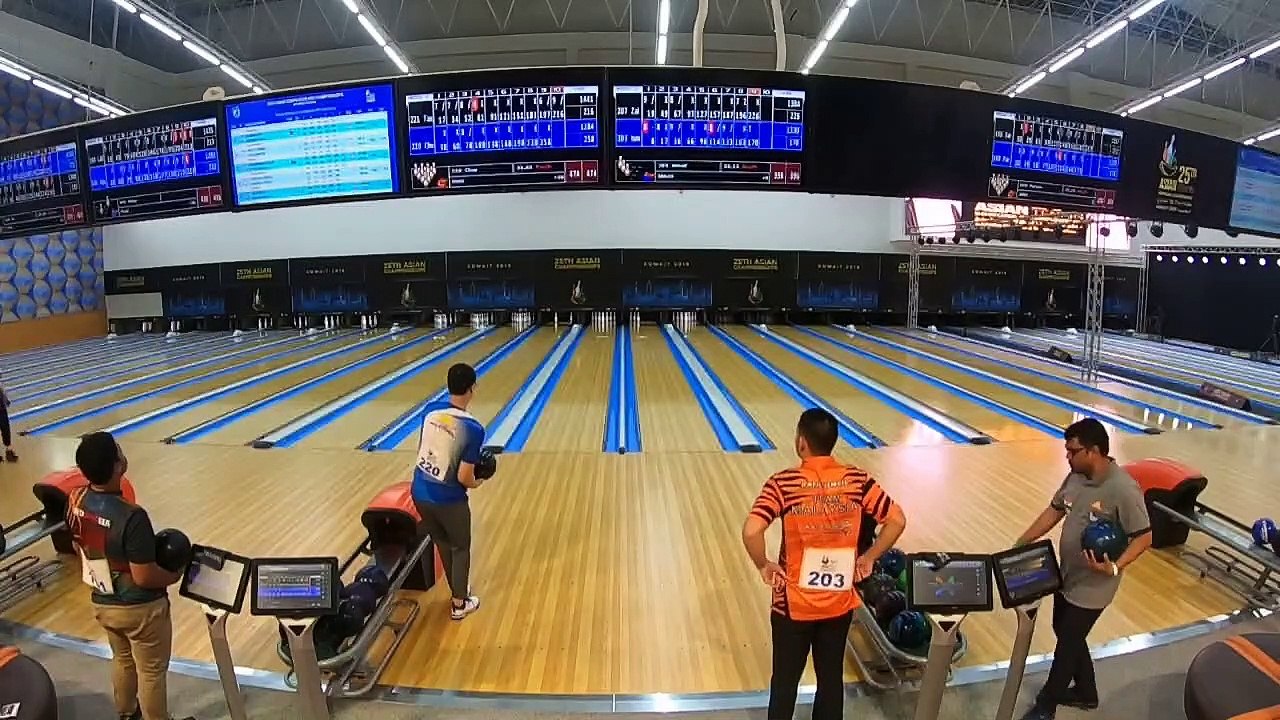 Men's Doubles Squad 2 - Lanes 11-18 - 25th Asian Tenpin Bowling Championships 2019
