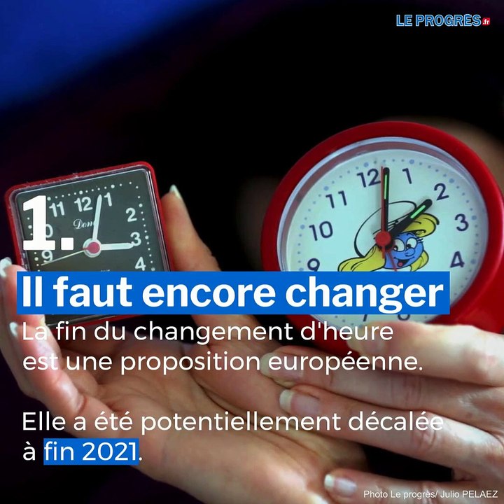 Passage à l'heure d'hiver: 1 heure de moins et 5 infos à retenir