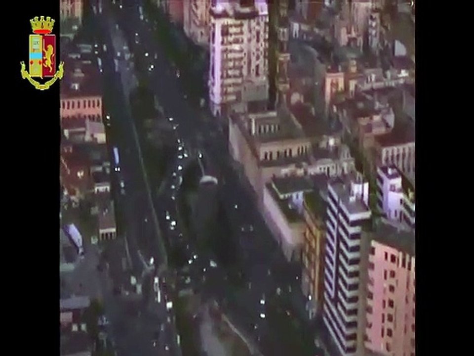 Napoli - Operazione anticamorra con 23 arresti, racket su lavori in via Marina (24.10.19)