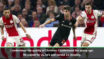 Lampard shut his ears to outside talk on Pulisic